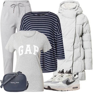 Air Max 90 Outfit s Pastelové barvy Teniska se Třpytkami Nike Sportswear "Outfity na zimu"