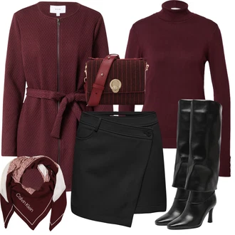 Outfity na zimu s Černá Sukně Áčkového Střihu/Sukně Pro Vysokou Školu/Moderní Sukně/Kalhotová Sukně/Sukně Pro Školní Uniformu/Tenisová Sukně/Unisex Sukně/Zavinovací Sukně Only "Outfity na zimu"