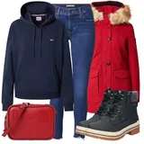 Oversize mikiny outfity image