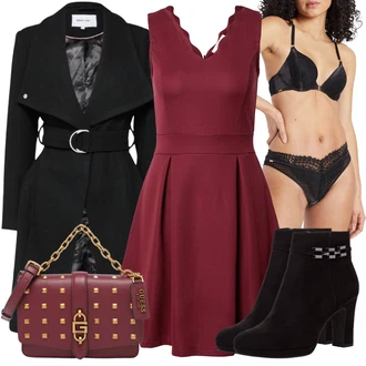Krátká/mini Outfit "Outfity na zimu"