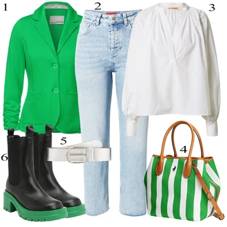 Zimske Outfiti mit Siva Bluza & Tunika Custommade "Zimska oblačila"