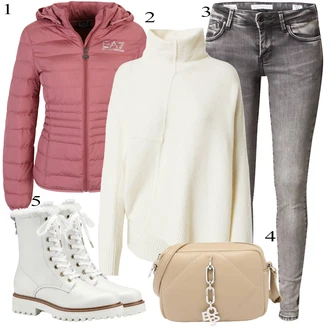 outfit mit AllSaints "Zimska oblačila"