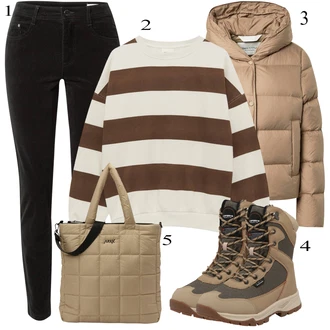 outfit mit Žametna Hlača S.Oliver "Zimska oblačila"