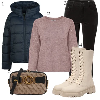 outfit mit Žametna Hlača S.Oliver "Zimska oblačila"