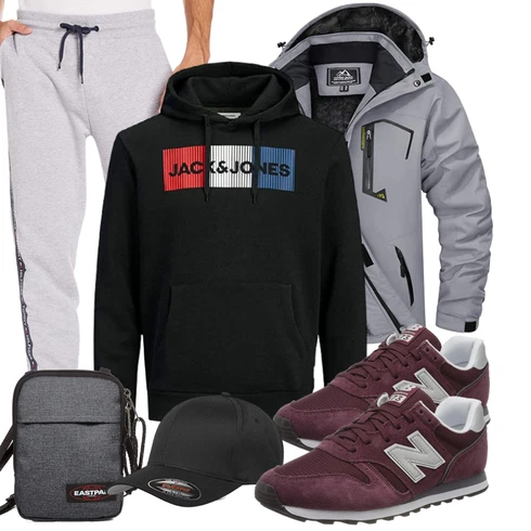 Unkategorisiert/Winter Parka/Regenjacke kombinieren mit Blau Trachtenmode New Balance