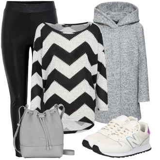 Outfit sa Pink/Crvena/Svjetlosiva Kaput od Vunenog Flisa/Pleteni Kaput/Kaput od Flisa/Kaput od Tvida/Scuba Kaput/Pleteni Flis Kaput/Sako Kaput/Usko Krojena Kaputa/Kratki Kaput Only "Udoban zimski outfit"