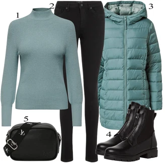 Outfity na zimu s Tom Tailor Denim "Outfity na zimu"