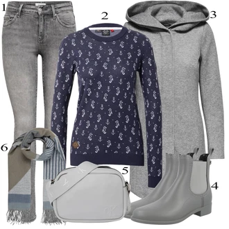 Outfit sa Siva LEMON JELLY "Outfit za zimu"