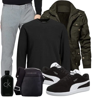 Winter Outfits Petite mit Schwarz Unkategorisiert Calvin Klein "Winter Outfit"