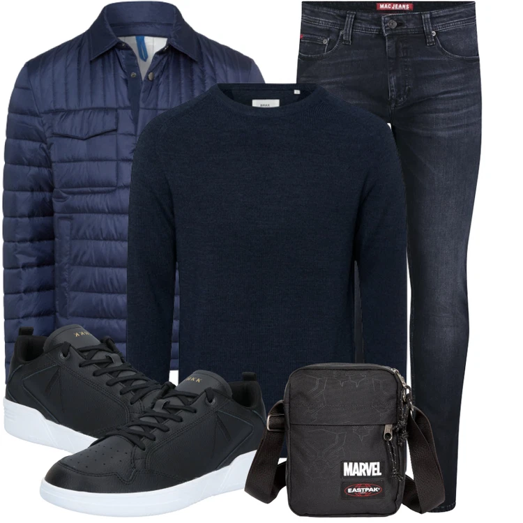 Winterlicher Look