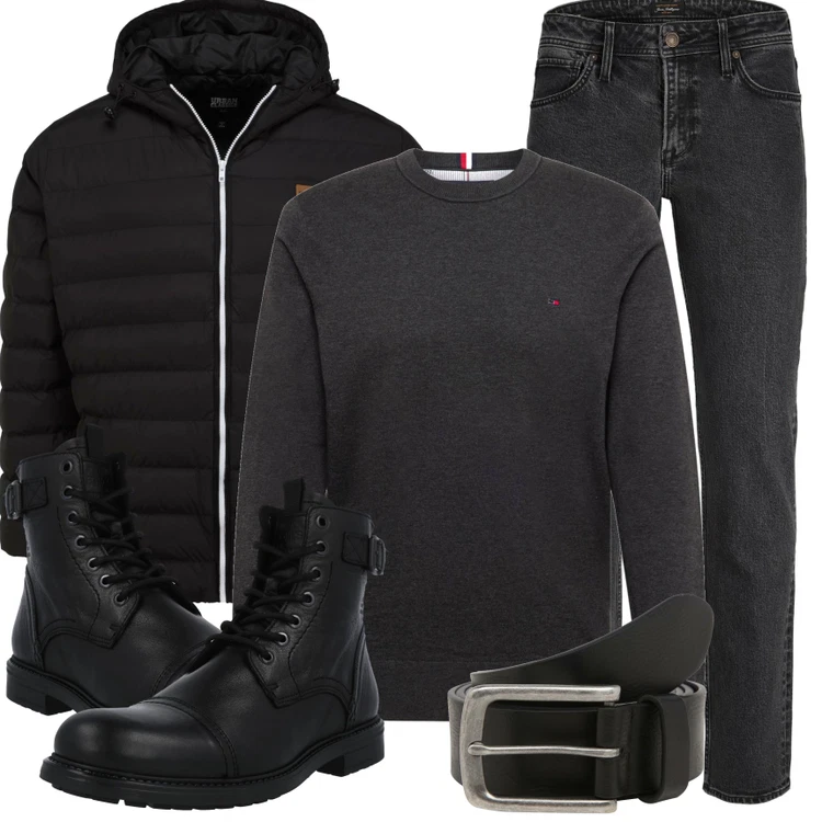 Winterlicher Look