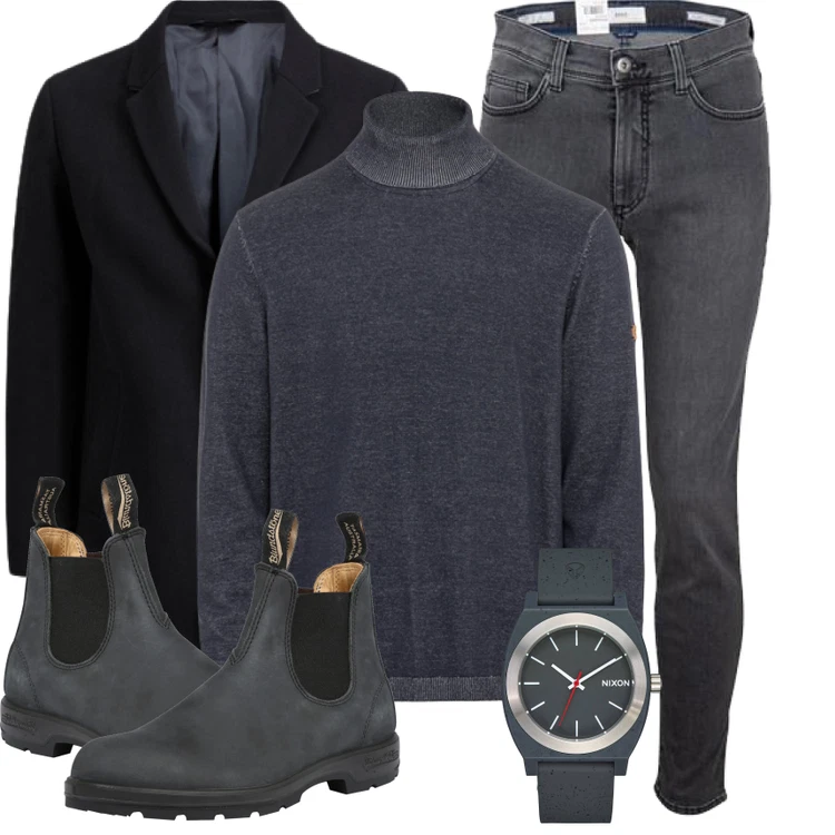 Winterlicher Look