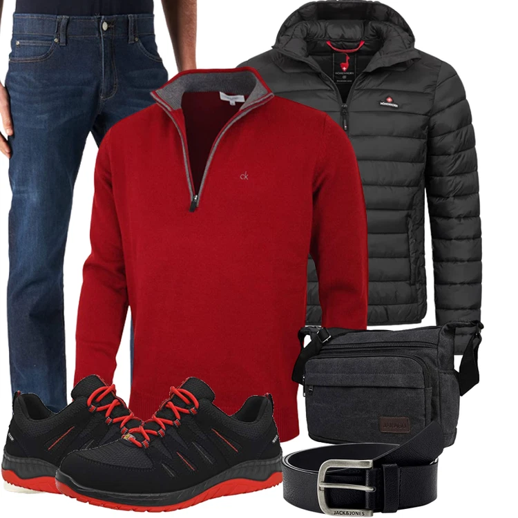 Winterliches Freizeit Outfit