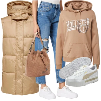 Krátká/mini Outfit "Zimní outfit pro volný čas"