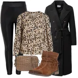 Kombinovat Halenky & Tuniky se Zimními Kotníkovými Botami image