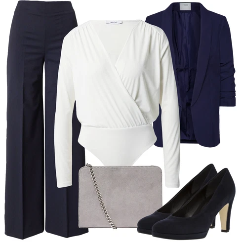 Kombinace Tmavě modrá/Modrá Široká Kalhoty/Kalhoty Bootcut/Palazzo Kalhoty/Kalhoty se Štěrbinou/Kalhoty s Vysokým Pasem/Rozšířená Kalhoty/Marlene Kalhoty/Business Kalhoty/Obleková Kalhoty Drykorn