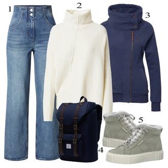 Zimske Outfiti mit Alife and Kickin "Zimska oblačila"