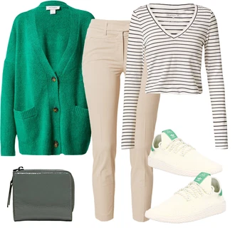 Outfit s Zelená Nezařazené monki "Zimní outfity"