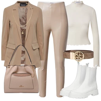 Outfit s Taška Přes Rameno river island "Zimní outfity"