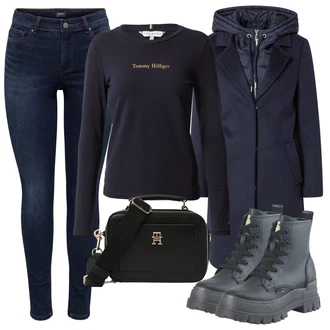 Krátká/mini Outfit "Zimní outfity"