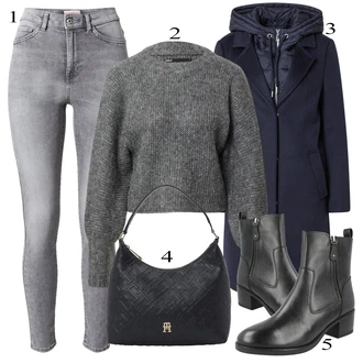 Zimske Outfiti mit Tom Tailor "Zimska oblačila"