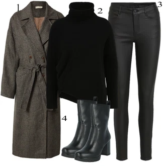 outfit mit AllSaints "Zimska oblačila"