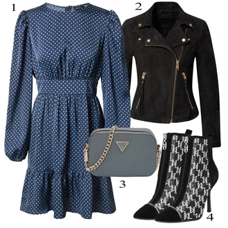 outfit mit Črna Women's Uncategorized AllSaints "Zimska oblačila"