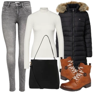 Outfity na zimu Indie s Bílá/Zelená/Hnědá/Černá/Fialová Pletený top/Pletené tričko/Roláková Košile Edited "Zimní outfity"Look: Rad, Emo, Slavnostní, Girlfriend, Indie, Měkká dívka, Egirl, GoGo, Jazz, Krásný