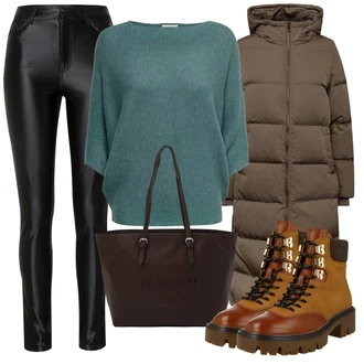 Outfit s Černá Malá Taška/Taška/Shopper/Doplňek JOOP! "Zimní outfity"