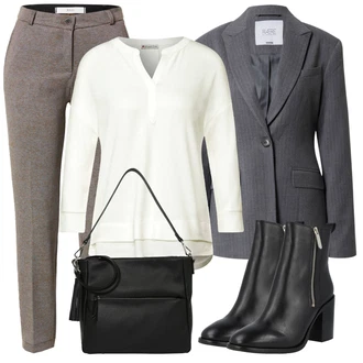 Outfit s Šedá Brax "Zimní outfity"