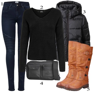 outfit mit Tom Tailor Denim "Zimska oblačila"