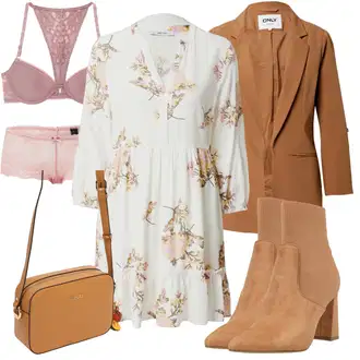 Outfit sa Žuta Torba Za Preko Ramena/Privjesak Liu Jo "Cool proljetni look"