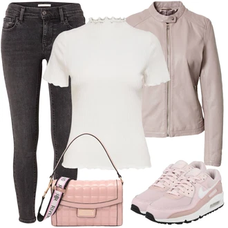 Běhání Outfit s Růžová Běžecká bota/Běžecká bota/Gymnastická bota/Bota na fitness Nike Sportswear "Cool vzhled na jaro"Look: Běhání, Na Procházku, Bruslení