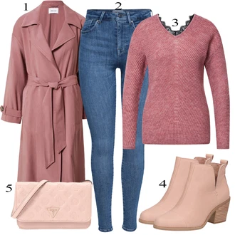 outfit mit TOMS "Pokrivalo za pomlad"