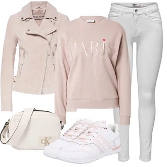 Outfit s Béžová/Šedá Taška/Dlouhý Zimní Kabát/Dlouhá tylová sukně/Dlouhé Šaty/Doplňek Calvin Klein "Cool vzhled na jaro"