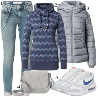 outfit mit CMP "Pokrivalo za pomlad"