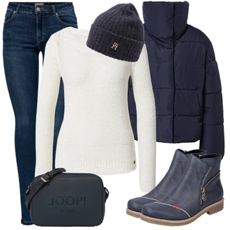 Outfit sa Crna JOOP! "Cool zimski outfit"