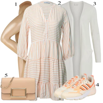 outfit mit Rjava/Bež/Zlati Dodatek za spodnje perilo/Športni dodatek/Hlačne nogavice/Hlačne nogavice velika velikost/Kompresijska nogavica/Nogavica proti trombozi/Najlonska nogavica "Pokrivalo za pomlad"