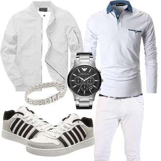 Outfit mit Grau Unkategorisiert K-SWISS "Cooles Outfit"