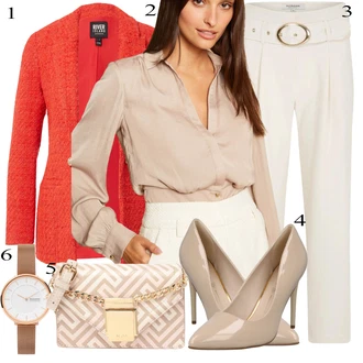 outfit "Pokrivalo za pomlad"