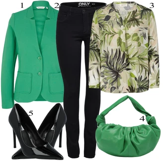 outfit mit Cartoon "Pokrivalo za pomlad"