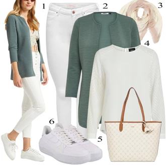 outfit "Pokrivalo za pomlad"