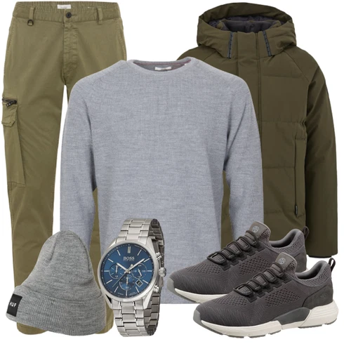 Grün Camel Active kombinieren