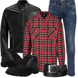 Lederjacken Outfits in großen Größen image