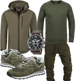Outfit mit Blau New Balance "Freizeit Outfit"