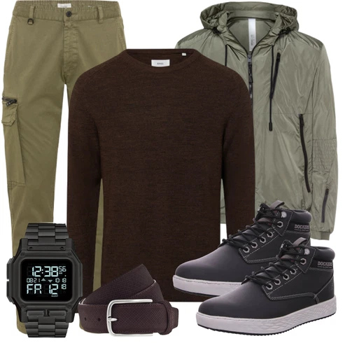 Grün Camel Active kombinieren