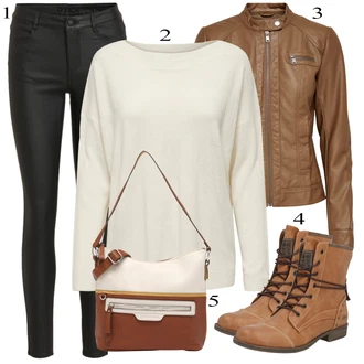 outfit mit Rjava Mustang "Pokrivalo za pomlad"