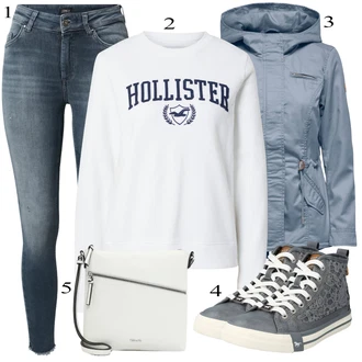 outfit "Pokrivalo za pomlad"