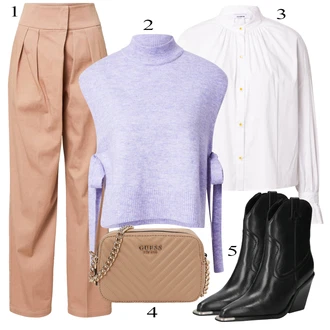 outfit "Pokrivalo za pomlad"