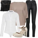 Kombinovat halenky s oversize svetry image